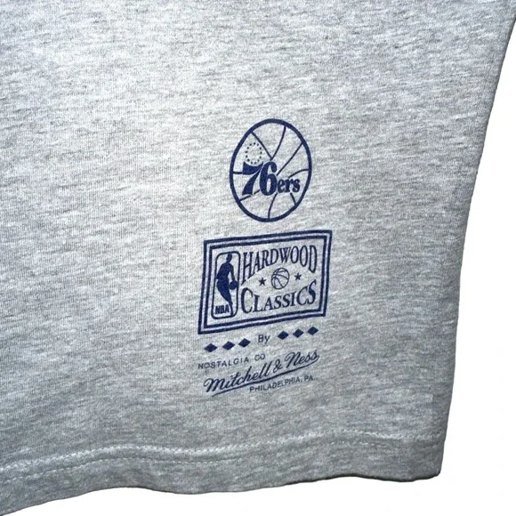 SOLD 💕Mitchell & Ness Philadelphia 76ers NBA Short Sleeve T-Shirt - Picture 4 of 7
